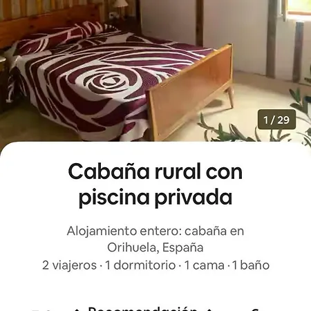 Летний дом Rural Piscina Privada *